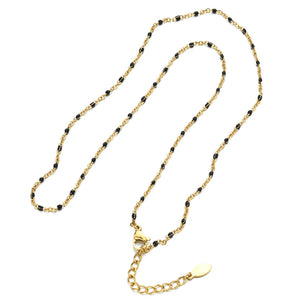 Multicolor Stainless Steel Chain Necklace Jewelry Women Choker