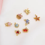 Ocean Animal Pendants Charms for Bracelets & Necklace Making