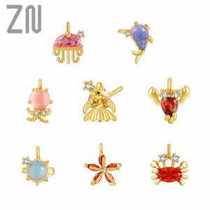 Ocean Animal Pendants Charms for Bracelets & Necklace Making
