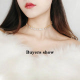 5A CZ Chokers Necklace for Women Wedding Gift