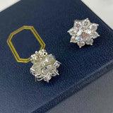 S925 Sterling Silver Full Fire Earrings for Women