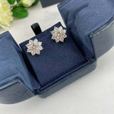 S925 Sterling Silver Full Fire Earrings for Women