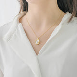12 Constellation Pendant Necklace for Women Girls Romantic Jewelry