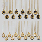 12 Constellation Pendant Necklace for Women Girls Romantic Jewelry