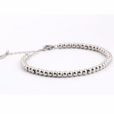 Women Stainless Steel Beaded Bracelet