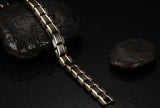 Men Health Magnetic Steel Charm Bracelet Jewelry