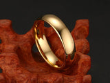 6MM Tungsten Carbide Wedding Ring Silver