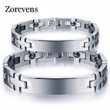 Stainless Steel Magnetic Health Bracelet Charm Bangle
