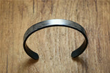 Mens Punk Stainless Steel Cuff Bangle Bracelet 9mm
