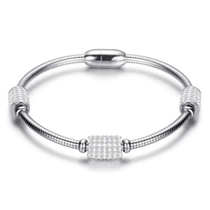 Arrival Crystal Bead Bracelet Rose Snake Chain Wedding Jewelry
