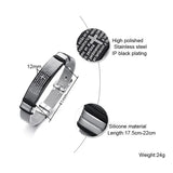 Men's Stainless Steel Lord's Prayer Bracelet