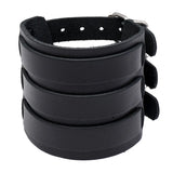 Braided Gothic Punk Vintage Leather Bracelets Metal Bangle Party Jewelry