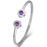 Crystal Cuff Bangle Roman Birthday Gift Bracelet