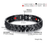 Men Stainless Steel Magnetic Health Chain Charm Bracelet