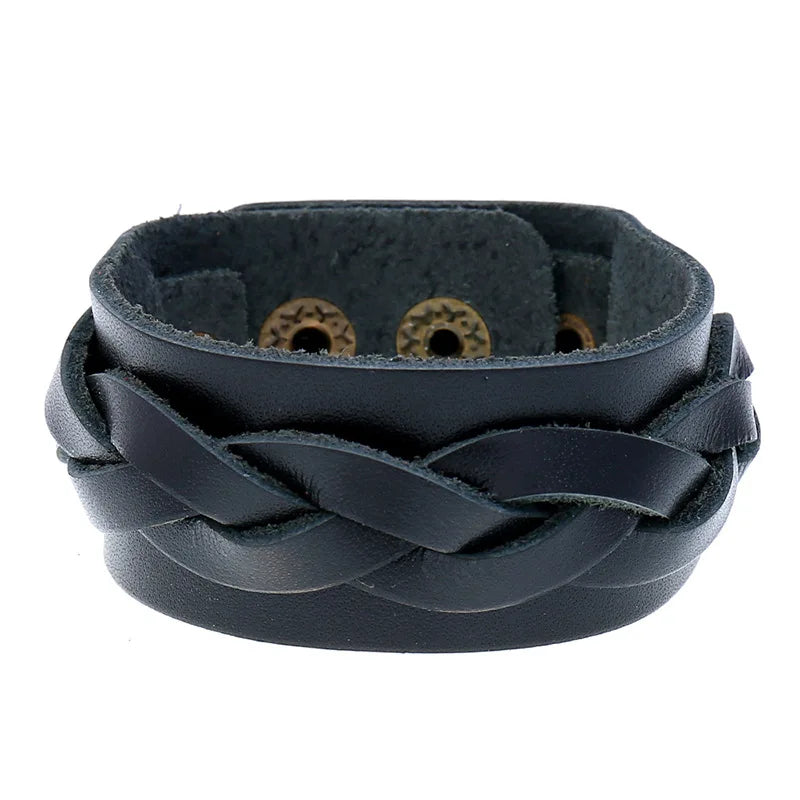 Vintage Multilayer Leather Men's Bracelet