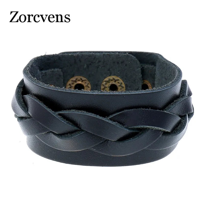Vintage Multilayer Leather Men's Bracelet