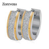 Punk Rock Stainless Steel Small Hoop Earrings Wedding Party Jewelry