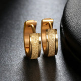 Punk Rock Stainless Steel Small Hoop Earrings Wedding Party Jewelry