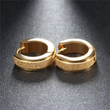 Punk Rock Stainless Steel Small Hoop Earrings Wedding Party Jewelry