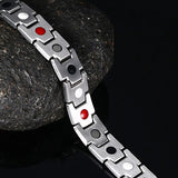 Stainless Steel Magnet Bracelet Bangle for Men