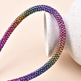 ZOSH Colorful Rhinestone Choker Necklace for Women