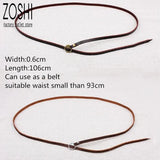 Brown Leather Bracelet Retro Multi-layer Charm Style Bracelet Boho Jewelry