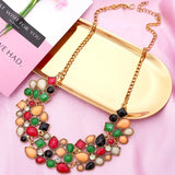 Bohemia Ethnic Necklace Pendants Beads Layer Jewelry Vintage Statement Long