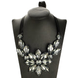 Rhinestone Choker Necklace for Women Statement Jewelry