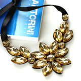 Rhinestone Choker Necklace for Women Statement Jewelry