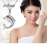 Europe Women Dolphin Pendant Necklace