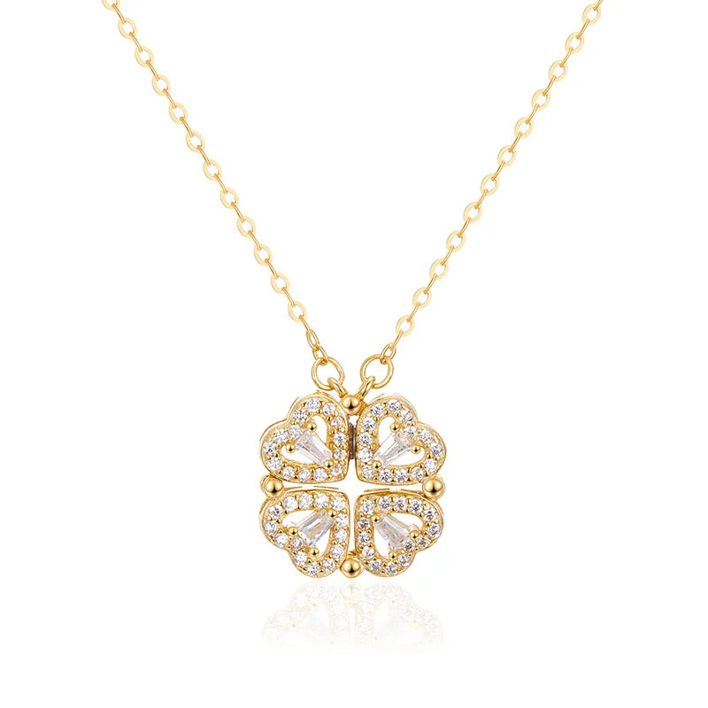 Dual-use Love Necklace 925 Sterling Silver