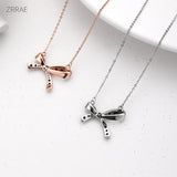 Zircon Crystal Necklace S925 Sterling Silver