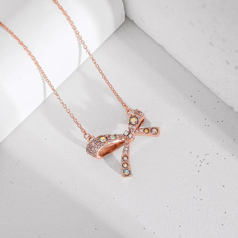 Zircon Crystal Necklace S925 Sterling Silver