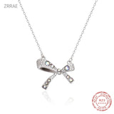 Zircon Crystal Necklace S925 Sterling Silver