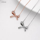 Zircon Crystal Necklace S925 Sterling Silver