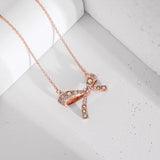 Zircon Crystal Necklace S925 Sterling Silver