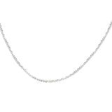Gypsophila Sparkling Collar Collarbone Necklace Vintage Women Chain