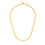S925 Snake Bone Blade Necklace 14K Plating Women's INS Business Niche