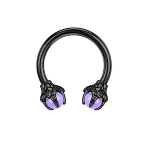 Dragon Claw Nose Ring Stainless Steel Twisted Conch Earring