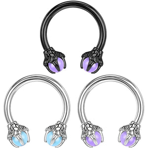 Dragon Claw Nose Ring Stainless Steel Twisted Conch Earring
