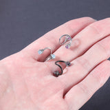 Dragon Claw Nose Ring Stainless Steel Twisted Conch Earring