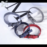Adjustable Punk Heart Leather Necklace Gothic Soft Collar Body Jewelry