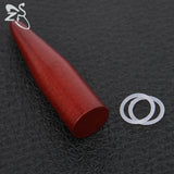 2 Pcs Wooden Ear Plug & Flesh Stretcher 8-16MM