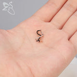 Skull Nose Studs 316L Steel Nose Rings