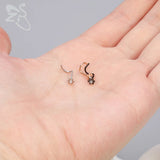 Skull Nose Studs 316L Steel Nose Rings