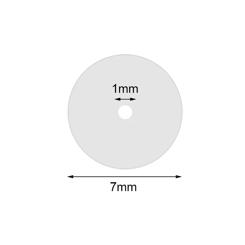 Silicone Piercing Healing Discs Anti Hyperplasia For Earrings