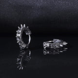 Gothic Skull Hoop Earring Vintage Round Men Punk Jewelry Snake Head