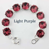 15 MM Tone 9 Dot Crystal Bracelet for Women