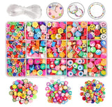 Polymer Clay Beads Spacer Smiley Animal Heart Shape