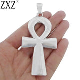 2pcs Large Ankh Egyptian Cross Charms Pendants 80x42mm